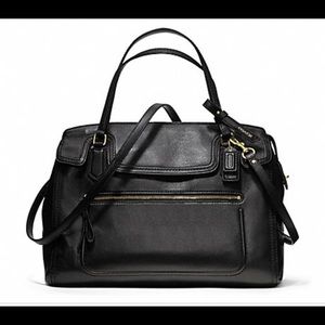 Coach Poppy Leather Satchel